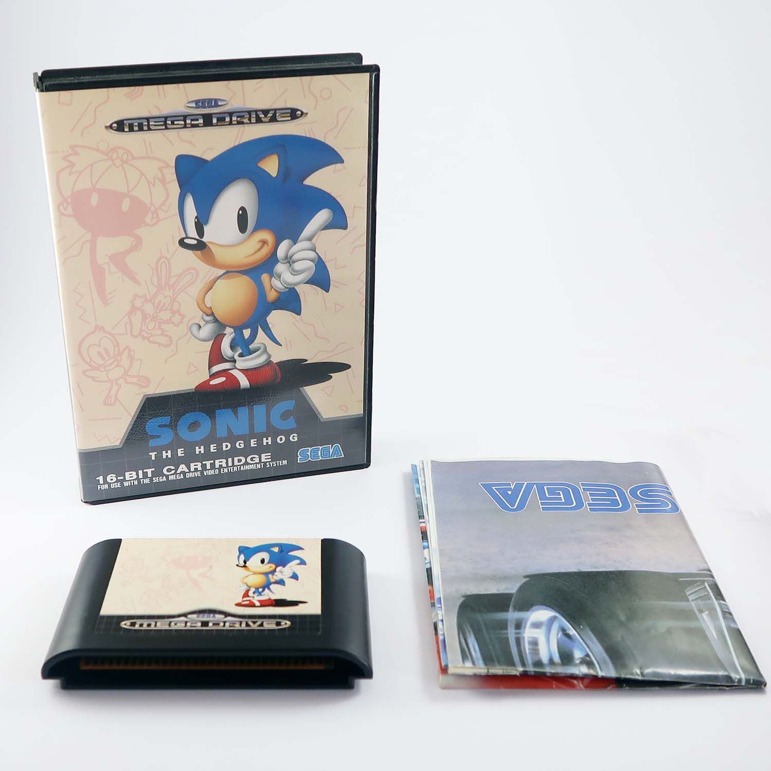 Sega Mega Drive ~ Poster Sonic originale 60x42cm - Console e Videogiochi In vendita a Parma